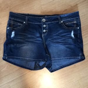 Plus Size Denim Shorts Size 18